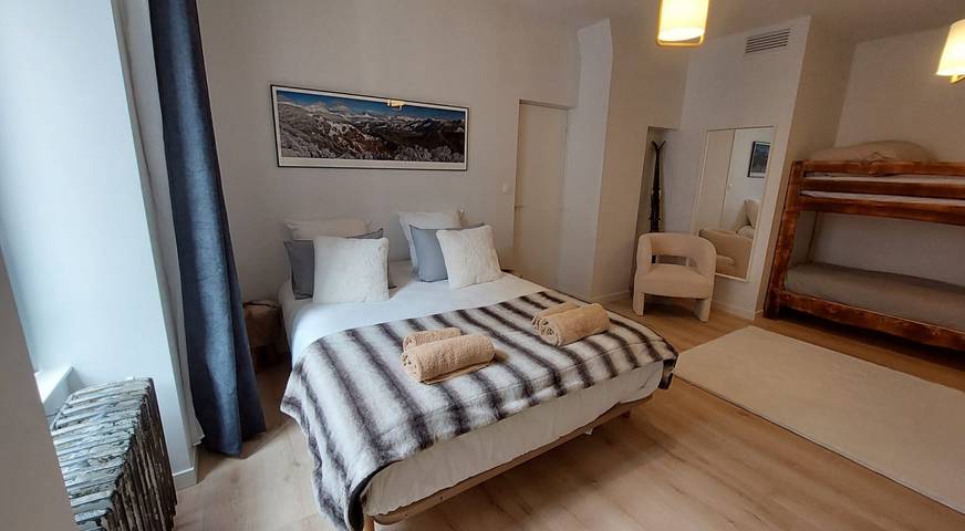 Appartement de vacances pour 6 personnes, avec jacuzzi