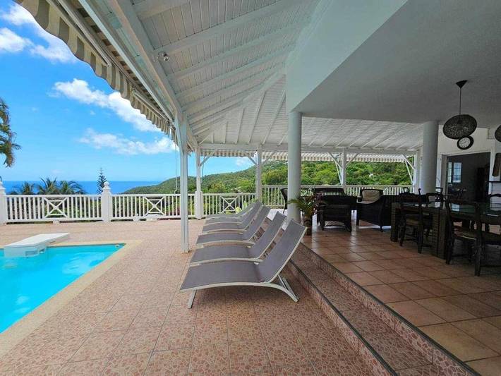 Villa pour 3 personnes, avec jardin et piscine, animaux acceptés à Deshaies - 3