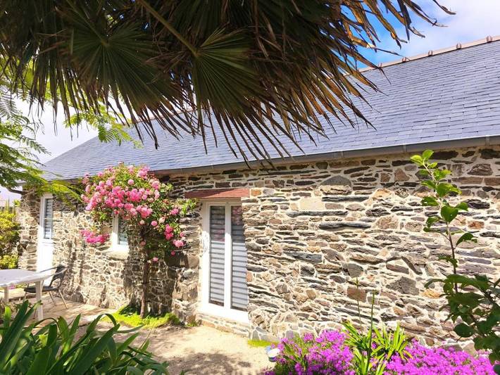 Maison de vacances pour 2 personnes, avec Terrasse ainsi que Jardin et Vue