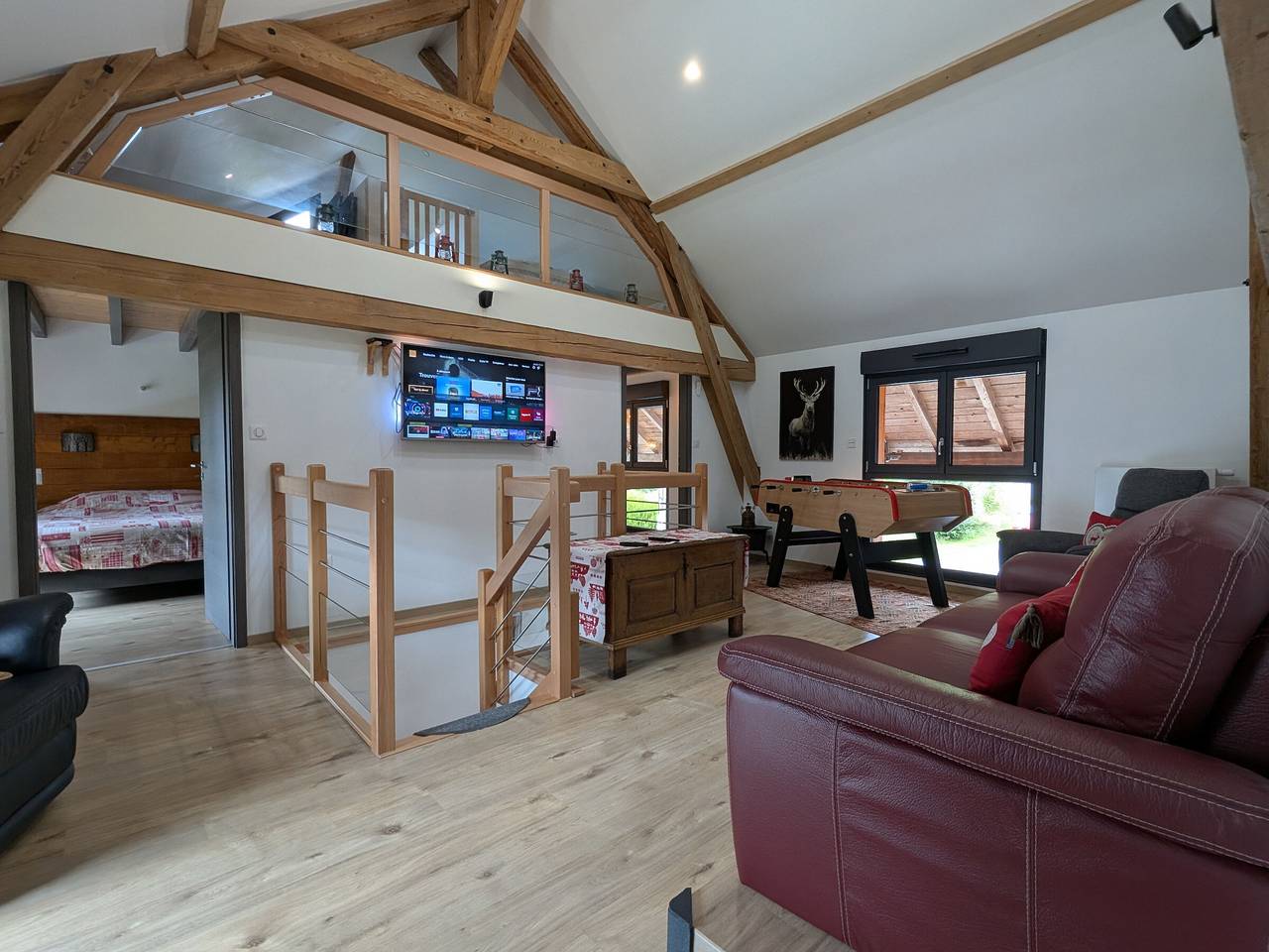 Gîte moderne et rénové avec carport et local à ski au calme près des Vosges in Vienville, Saint-Dié-des-Vosges