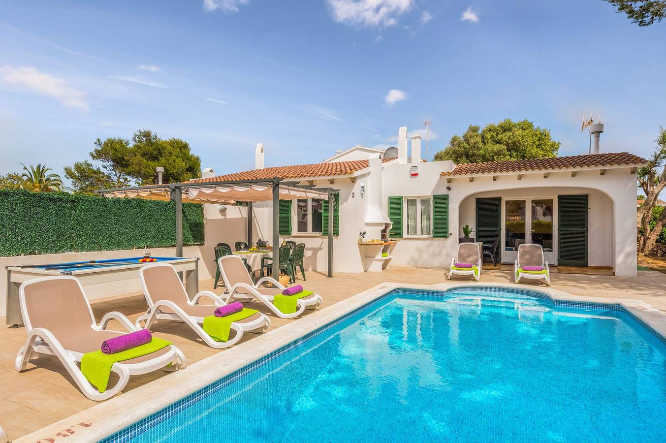 Casa De Vacaciones para 6 Personas en Cala Blanes, Ciudadela