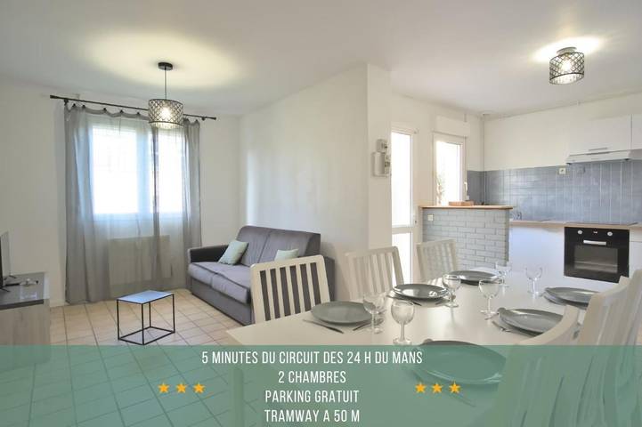 Apartamento de vacaciones para 6 personas, con jardín y terraza - 1