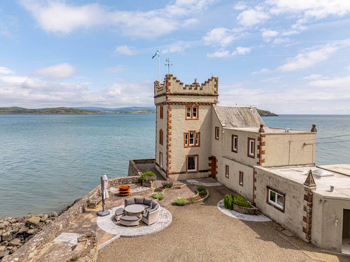 Ferienhaus für 8 Personen, mit Balkon und Terrasse sowie Garten in Dumfries und Galloway