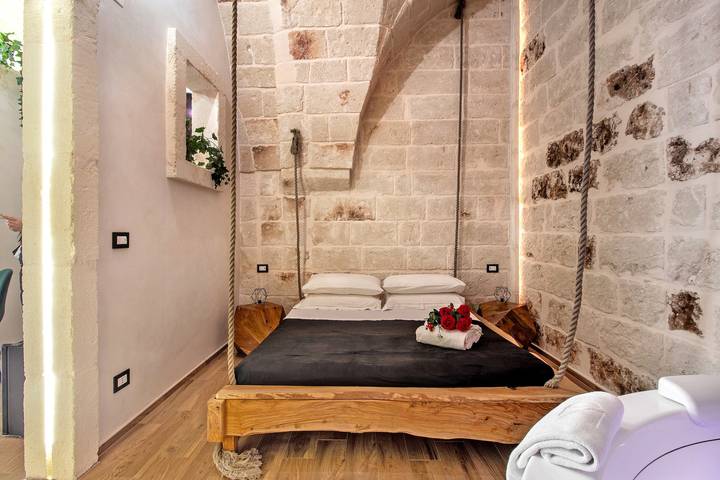 Location de vacances pour 3 personnes, avec Jacuzzi à Fasano