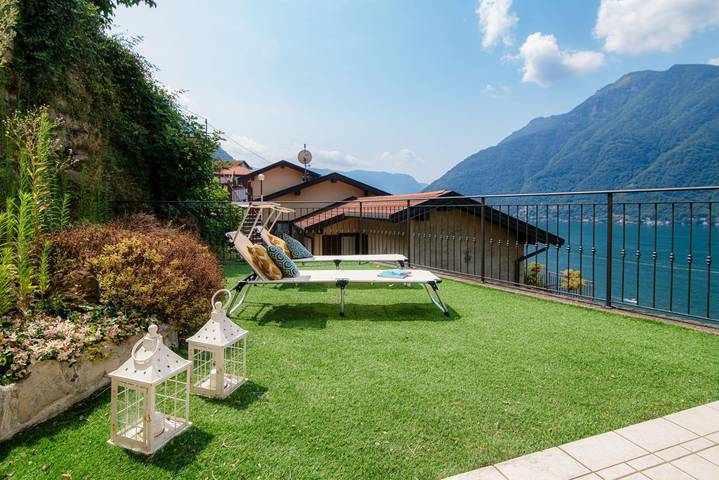 Gîte pour 4 personnes, avec jardin et vue sur le lac dans Nesso - 4