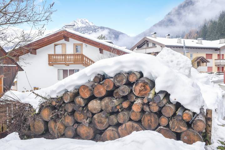 Ferienwohnung für 6 Personen, mit Garten und Balkon in Canazei - 2
