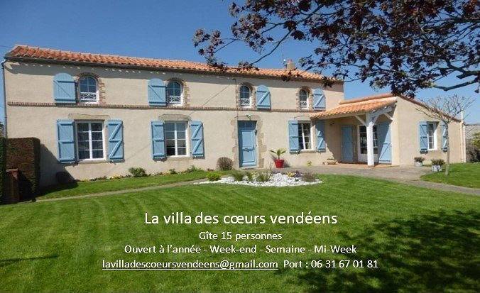 La Villa des Cœurs Vendéens en campagne in Mortagne-sur-Sèvre, Vallée de la Loire