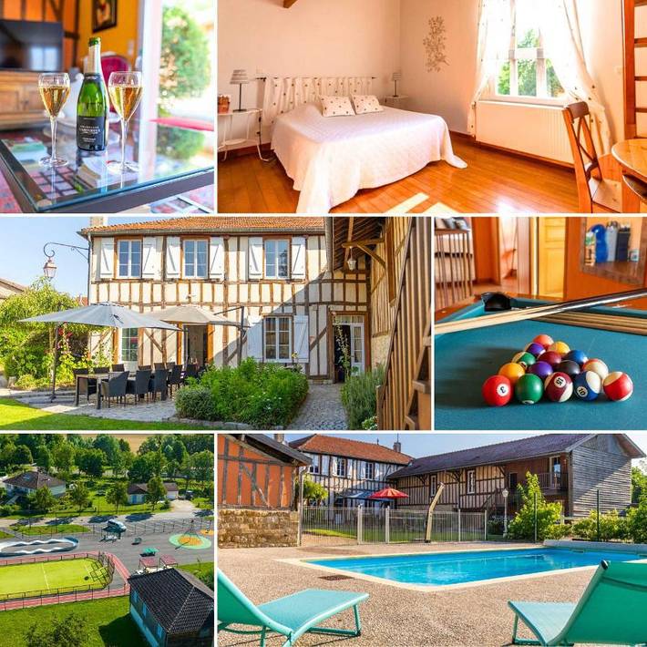 Location de vacances pour 15 personnes, avec jardin, animaux acceptés à Louvemont - 2