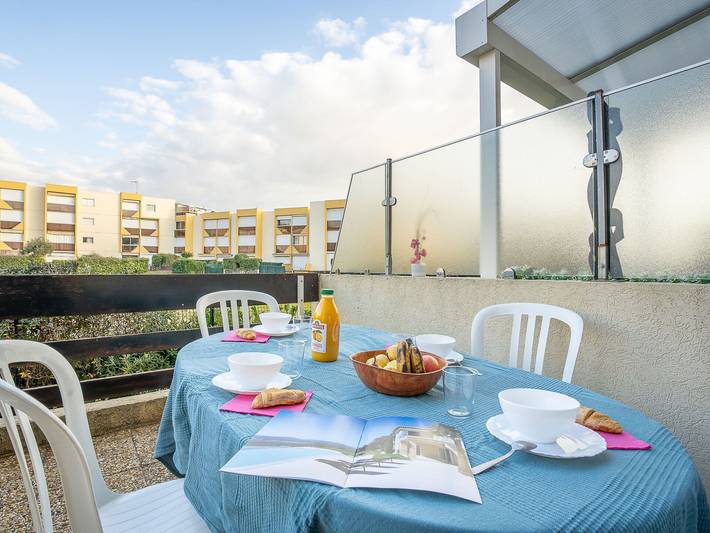 Gîte pour 4 personnes, avec terrasse dans Le Seaquarium
