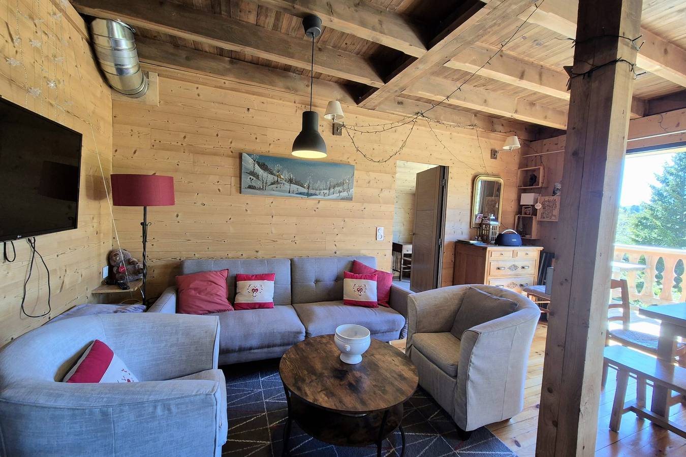 Chalet au Revard , au calme 12 pers.*** in Le Revard, Montcel