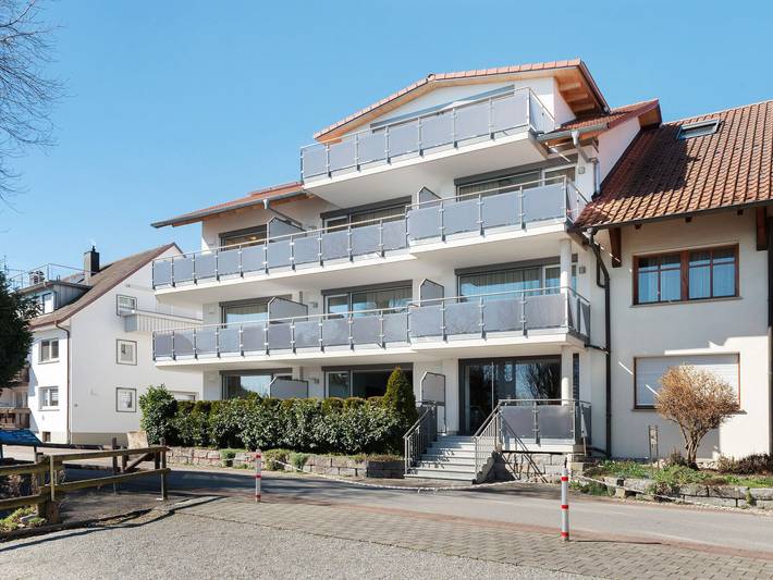 Ferienwohnung für 2 Personen, mit Terrasse und Garten sowie Seeblick am Bodensee