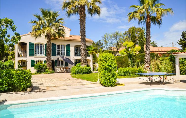 Apartamento vacacional entero, Acogedor apartamento junto a la piscina cerca de Murviel-lès-Montpellier in Murviel-lès-Montpellier, Costa mediterránea (Francia)