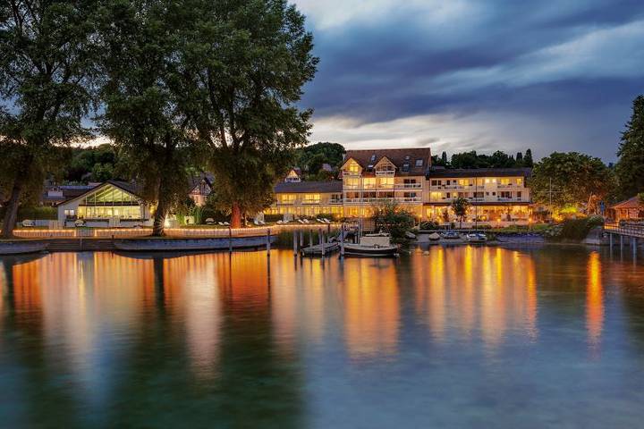Hotel Hoeri am Bodensee - Einzelzimmer Budget, Landseite in Hemmenhofen, Gaienhofen