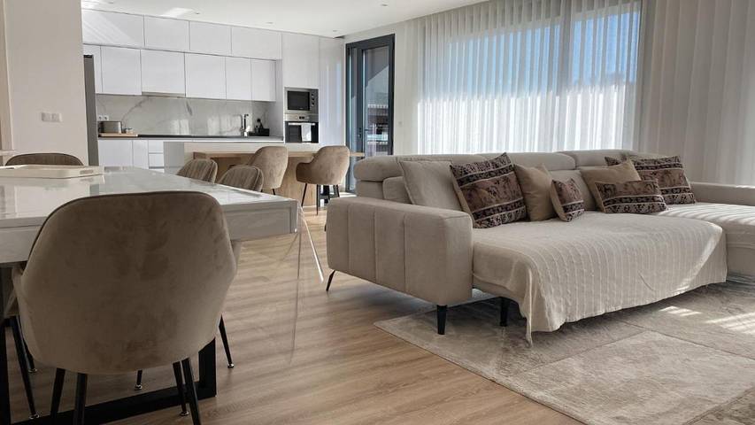 Apartamento para 6 personas, con vistas y balcón en Pombal