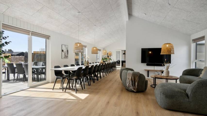 Ferienhaus für 30 Personen, mit Terrasse und Garten sowie Sauna in Aalbæk - 3