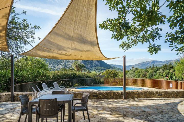 Can Miquel: Charme und Pool nahe Altstadt von Pollença in Pollença Stadt, Pollença