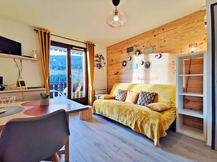 Maison de vacances pour 4 personnes, avec terrasse et vue