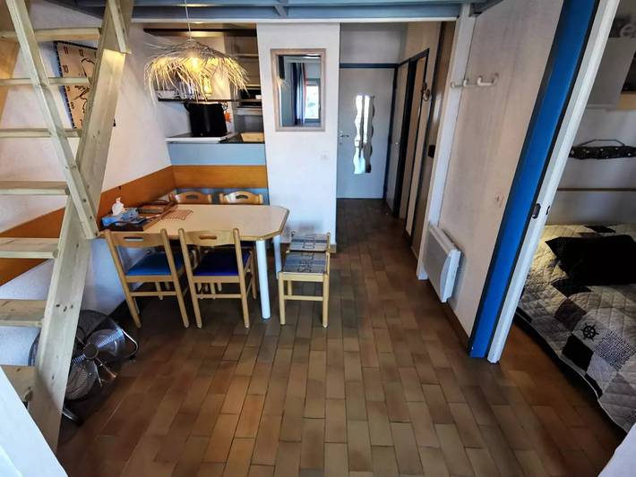 Apartamento entero, Apartamento dos estancias entresuelo, 5 camas in Le Barcarès, Côte d'Améthyste