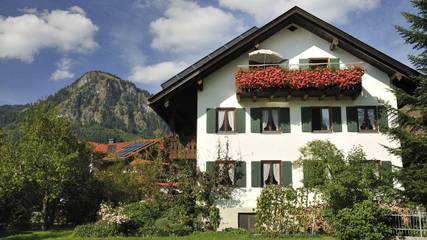 Ferienwohnung für 2 Personen, mit Garten und Balkon, kinderfreundlich in Bad Oberdorf