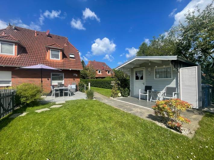 Ferienhaus für 6 Personen, mit Terrasse und Garten, mit Haustier in Schillig