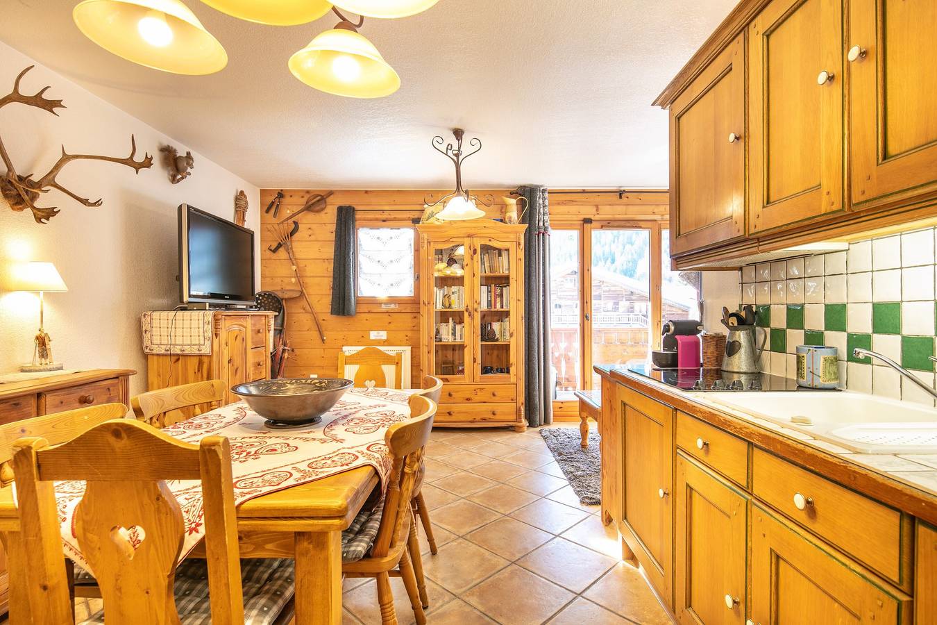 Appartement entier, Appartement Les Préséloignés vue sur la montagne in Pralognan-la-Vanoise, Massif de la Vanoise