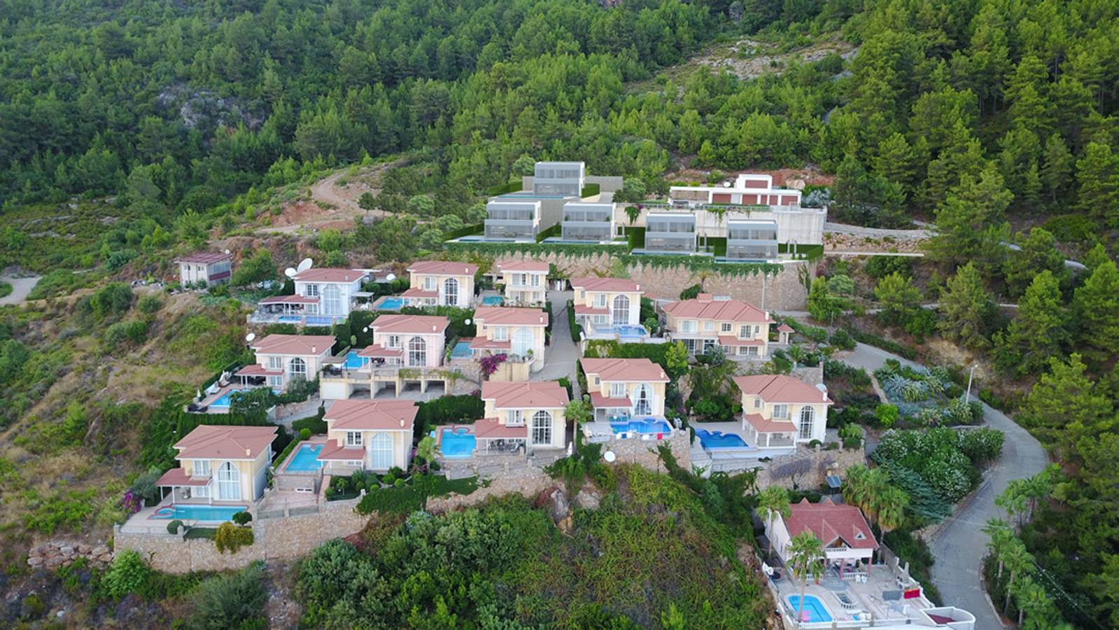 Stunning Sea and Castle Views, Alanya Villa 1024 in Alanya, Antalya Province