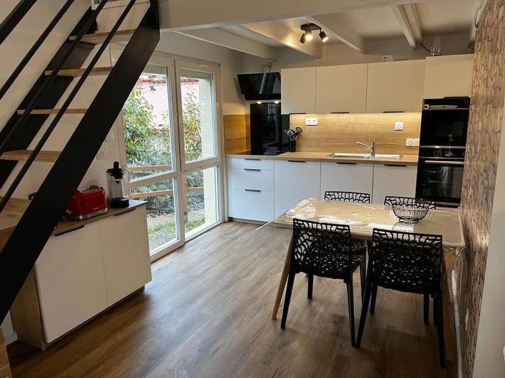 Maison de vacances pour 7 personnes, avec Terrasse et Jardin ainsi que Vue sur le lac et Vue
