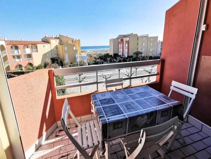 Ferienwohnung für 3 Personen, mit Terrasse, kinderfreundlich in Port Leucate