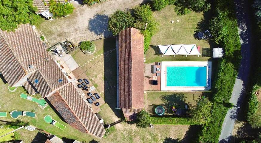 Location de vacances pour 4 personnes, avec piscine et jardin, animaux acceptés à Chaunay - 4