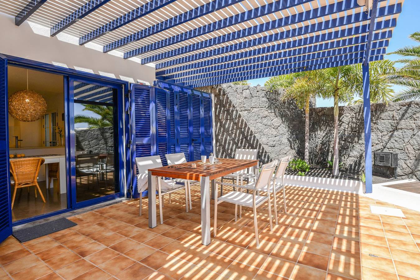 Villa „Coloradas Beach“ nahe dem Strand mit Meerblick und Pool in Playa Blanca, Yaiza