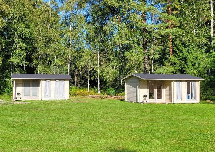 Camping für 5 Personen, mit Terrasse und Whirlpool sowie Garten und Sauna in Estland
