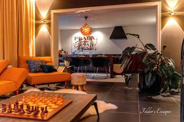 Ferienhaus für 8 Personen, mit Ausblick und Garten, mit Haustier in Blaichach