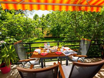 Ferienwohnung für 4 Personen, mit Balkon und Garten in Balatonfüred