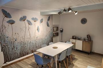 Location de vacances pour 6 personnes, avec terrasse à Rochemaure