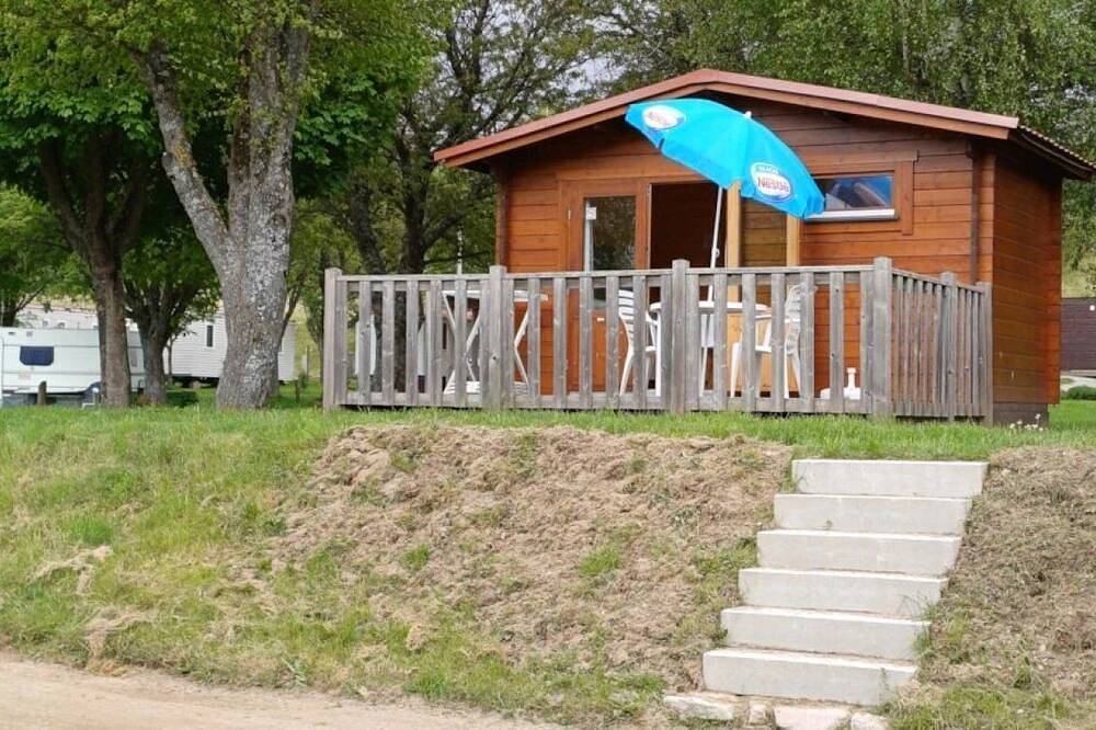 Zecamping 3* piscine chauffée chalet Bbq 9m2 2 pers in Langogne, Mende und Umgebung
