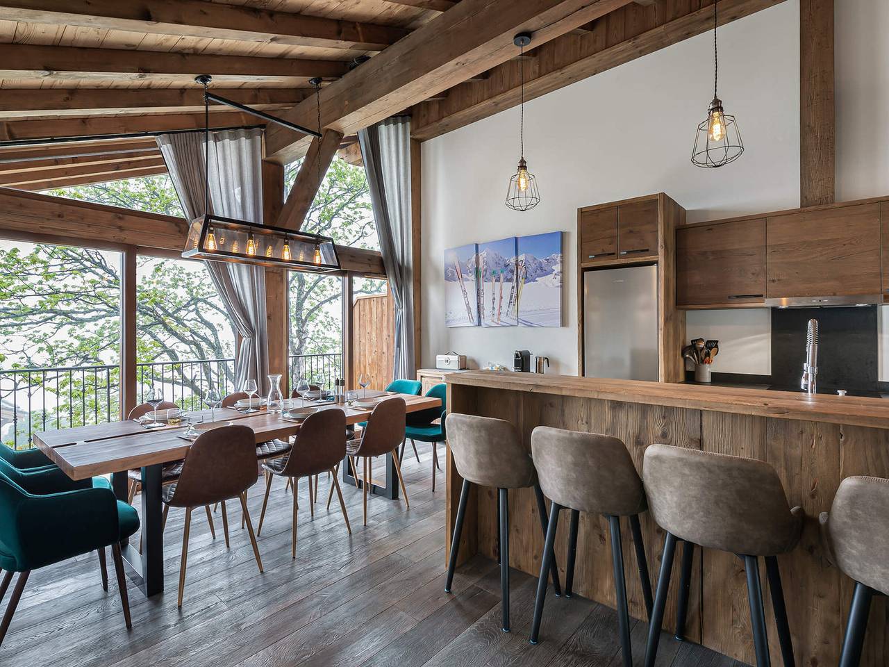 Appartement entier, Duplex Charmant Près des Pistes avec Hammam et Cheminée à Courchevel Le Praz in Courchevel 1300 (Le Praz), Saint-Bon-Tarentaise