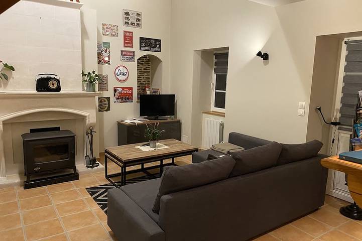 Gîte pour 5 personnes, avec jardin