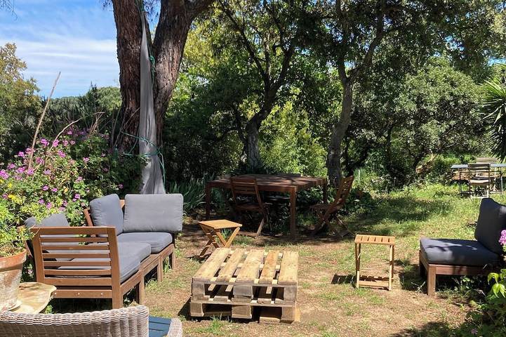 Appartement de vacances pour 4 personnes, avec jardin