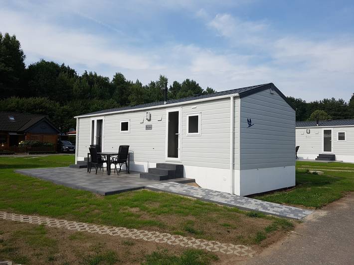 Camping pour 6 personnes, avec terrasse en Mer du Nord