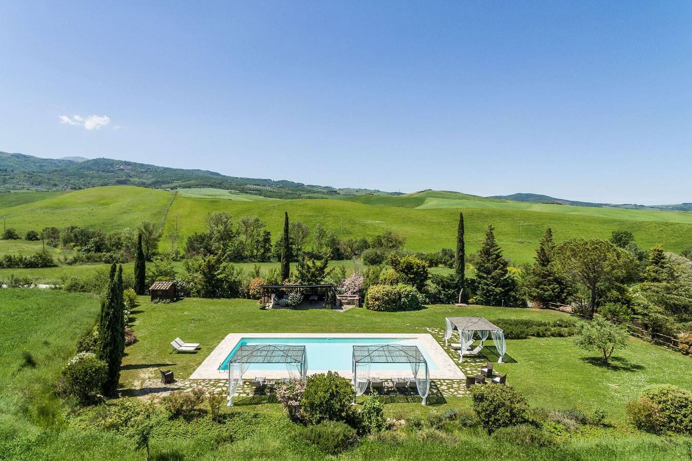 Villa Castiglione in Castiglione d'Orcia (comune), Val d’Orcia