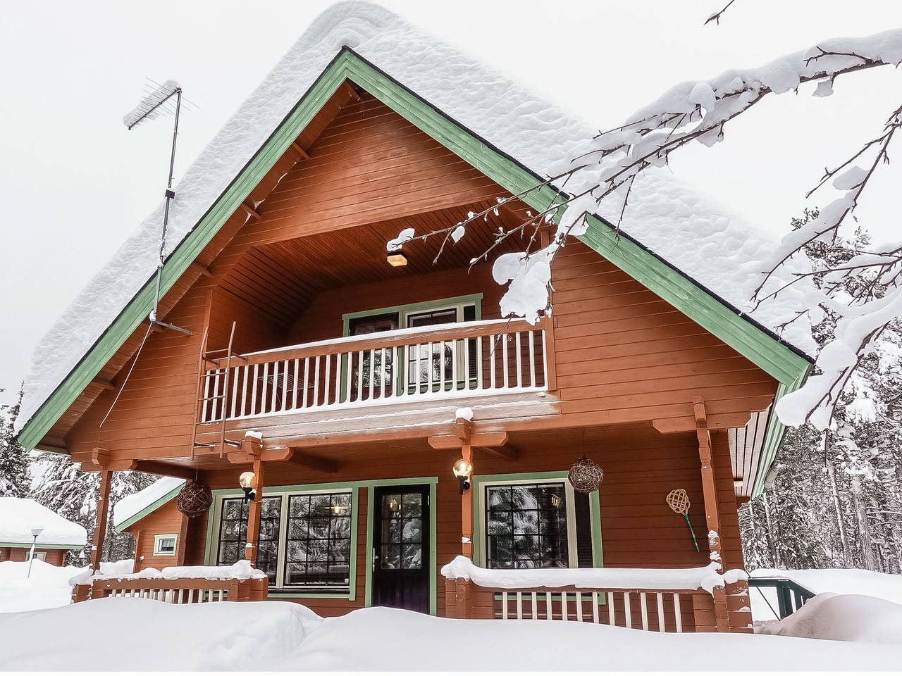 Lomamaja 1 in Raattama, Lappland