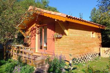 Maison de campagne pour 3 personnes, avec balcon et jardin à Seix