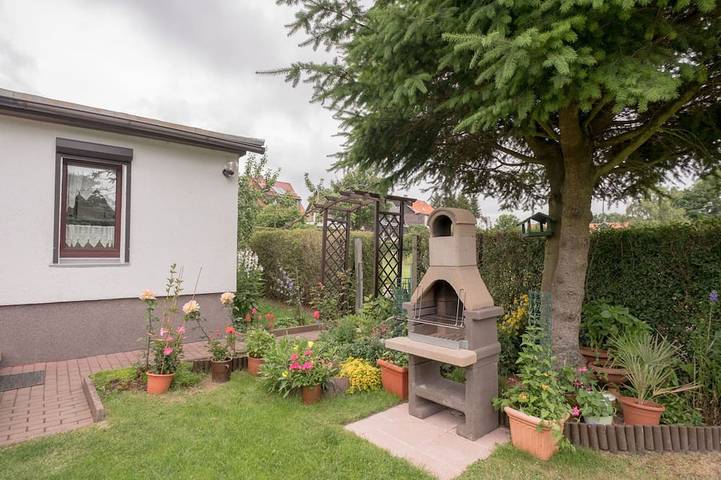 Bungalow für 6 Personen, mit Garten