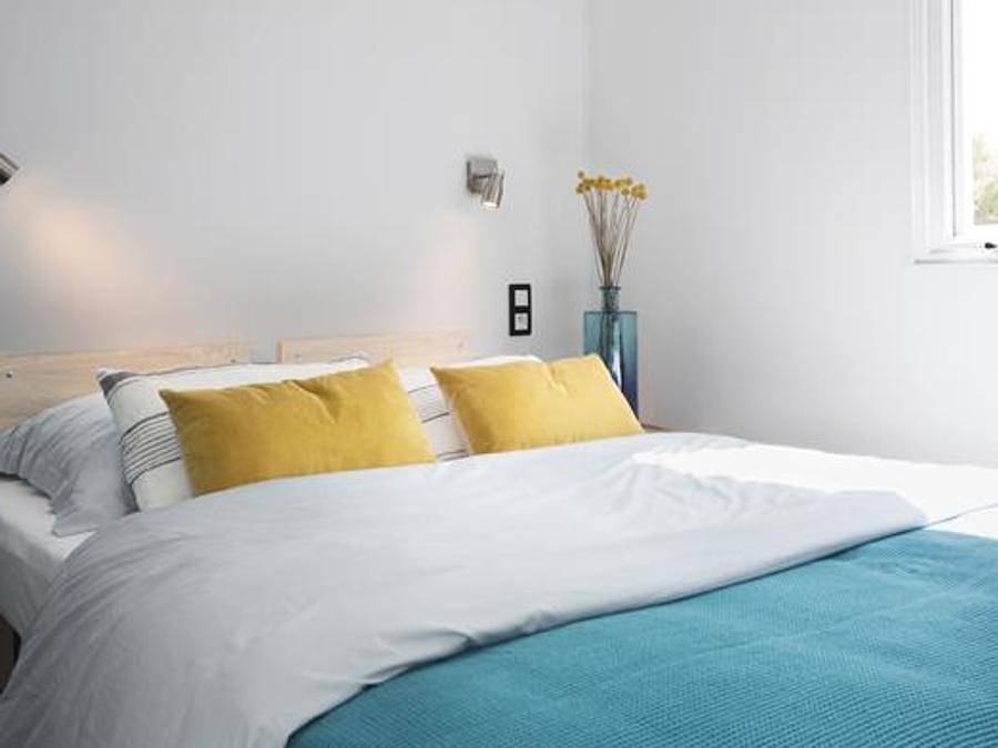 Camping Sites et Paysages - Au Clos de la Chaume - Bungalow 6 personen - Bungalow Kastanie 32 m² mit Holzterrasse in Corcieux, Regionaler Naturpark Belchen der Vogesen