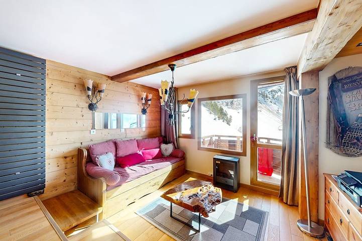 Appartement de vacances pour 6 personnes, avec balcon et jacuzzi, animaux acceptés à Avoriaz