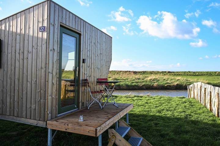 Ferienhaus für 2 Personen, mit Ausblick und Garten sowie Terrasse in Ostfriesland - 3