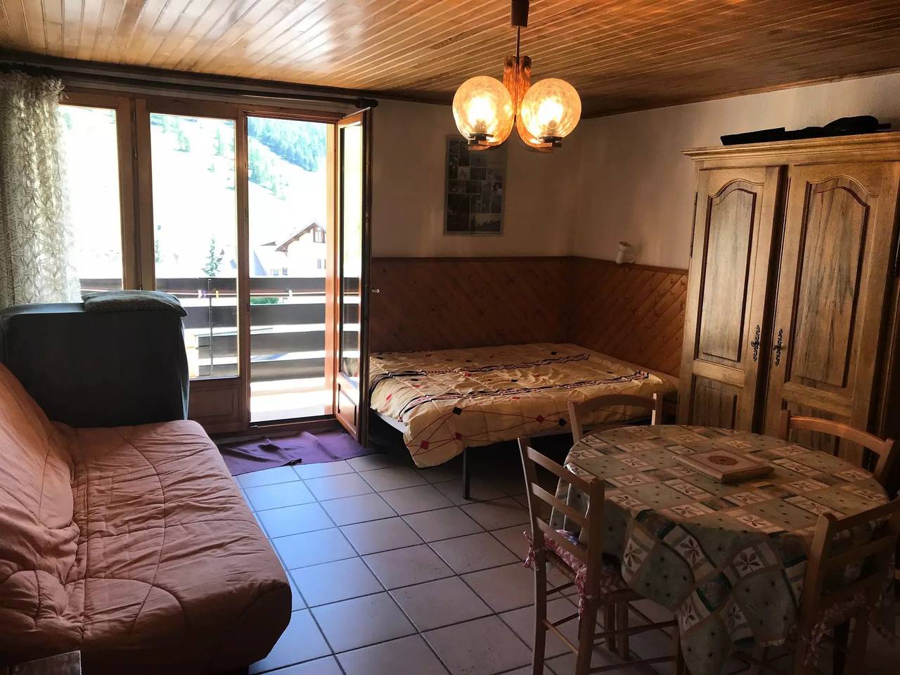 Estudio entero, Gran estudio 2/4 personas in Montgenèvre, Briançon region