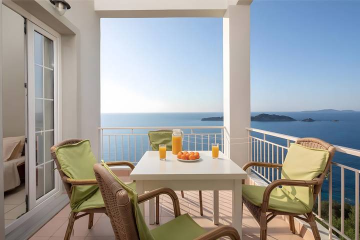Ferienwohnung für 4 Personen, mit Balkon - 1