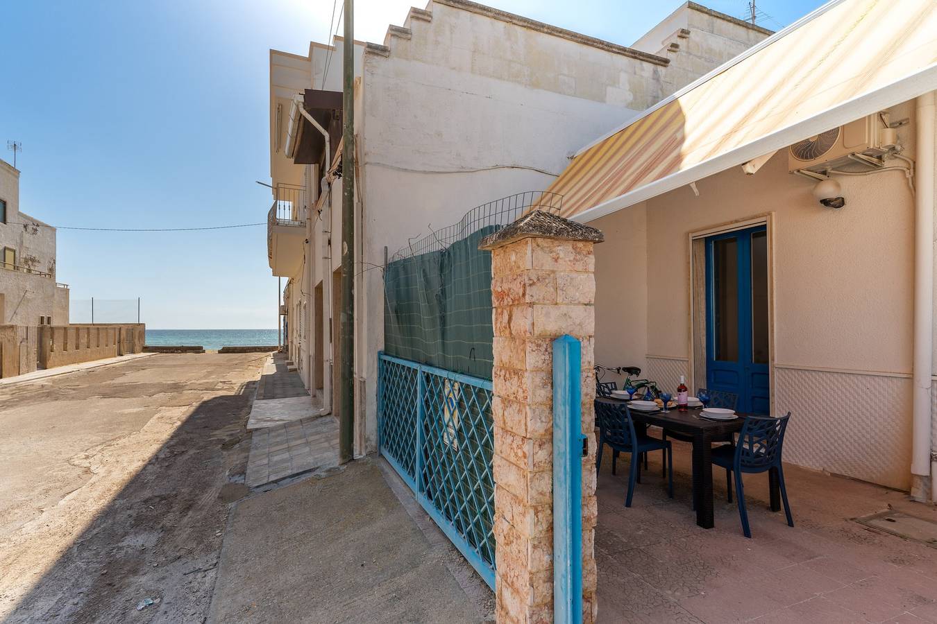 Ferienhaus in unmittelbarer Strandlage - Villa Paladini in Porto Cesareo, Golf von Tarent