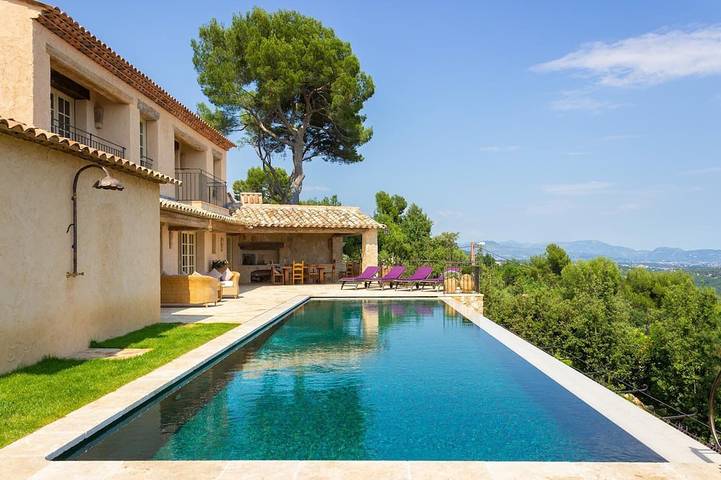 Villa pour 10 personnes, avec jardin à Tourrettes-sur-Loup